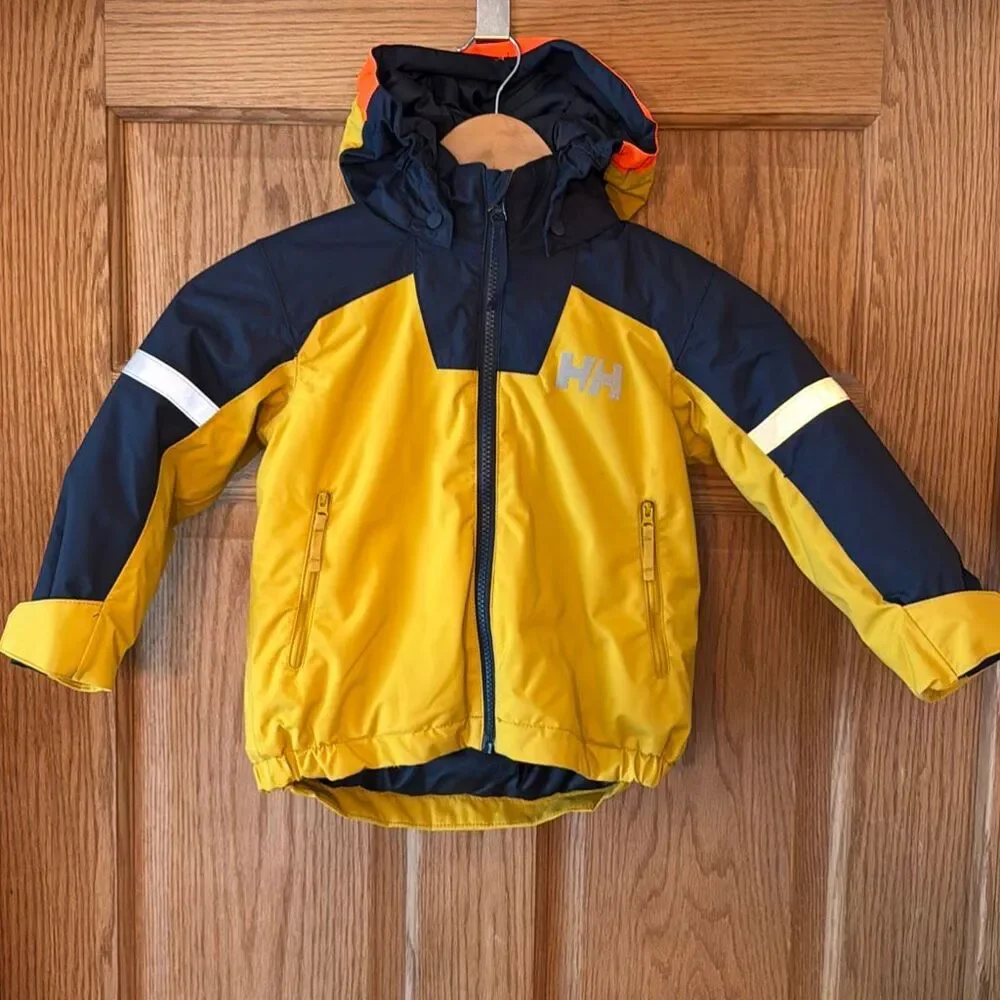 HELLY HANSEN Kids Legend 2.0 Insulated Ski Jacket In Bright Moss